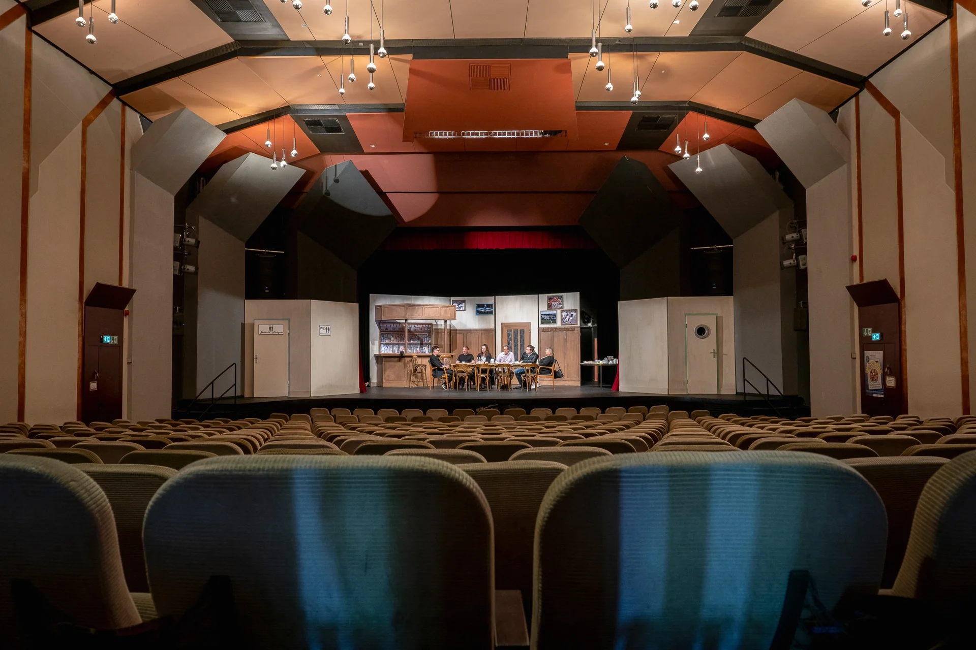Blick in den Theatersaal des Mondpalasts